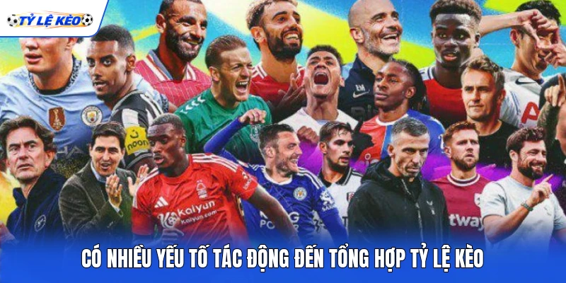 Có nhiều yếu tố tác động đến tổng hợp tỷ lệ kèo