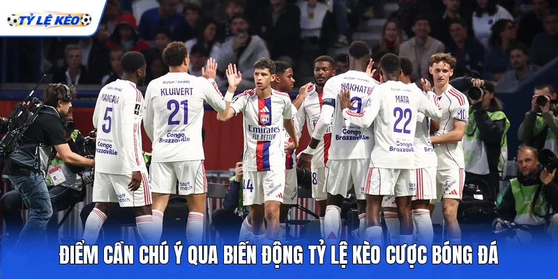 Điểm cần chú ý qua biến động tỷ lệ kèo cược bóng đá
