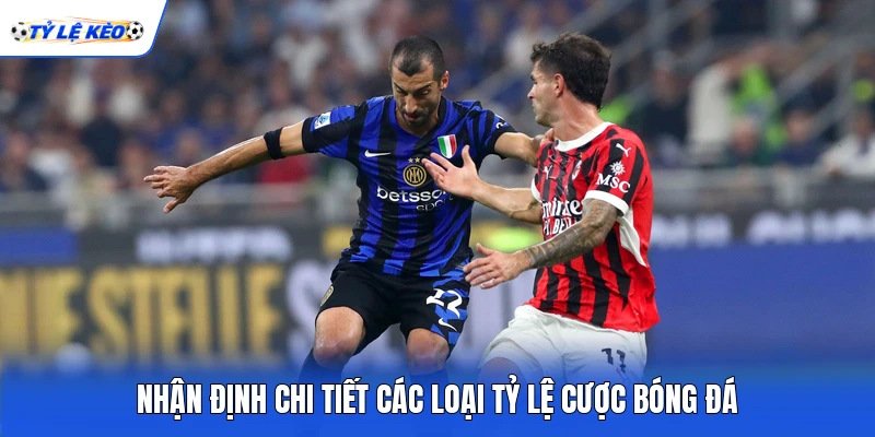 Nhận định chi tiết các loại tỷ lệ cược bóng đá